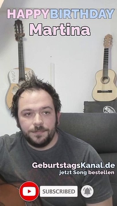 Happy Birthday, Martina! Geburtstagsgrüße an Martina