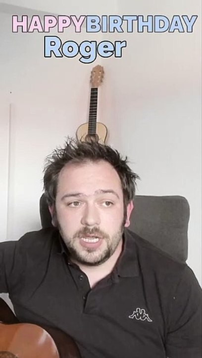 Happy Birthday, Roger! Geburtstagsgrüße an Roger