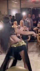 wow funny belly dance