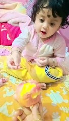 এই আপেলটা কি ইঁদুরে খেয়েছে-Baby con-Babycon vlog