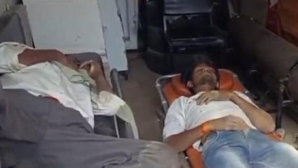 अलीगढ़: के इगलास में हुआ दर्दनाक हादसा, बाइक सवार दो लोग हुए घायल