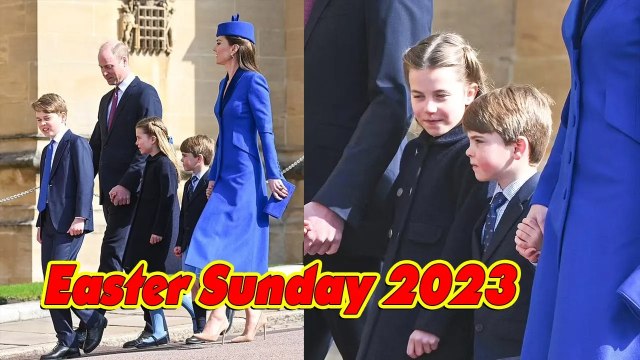 Easter Sunday | Prince Louis joins the Royal Family for the first time on Easter Sunday