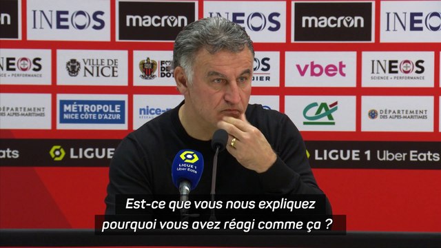 Galtier réagit aux insultes des Ultra Niçois visant sa maman