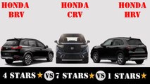 Honda BRV vs Honda CRV vs Honda HRV | BRV vs CRV vs HRV