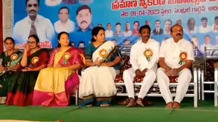 ఆదిలాబాద్: జిల్లా కేంద్రంలో మహిళల ప్రమాణ స్వీకారం