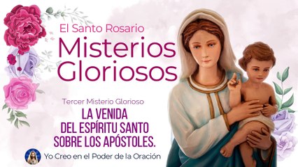 Reza el Santo Rosario Corto Hoy Domingo 9 de Abril 2023 ✨