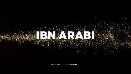 IBN ARABI - Life Sory Trailer