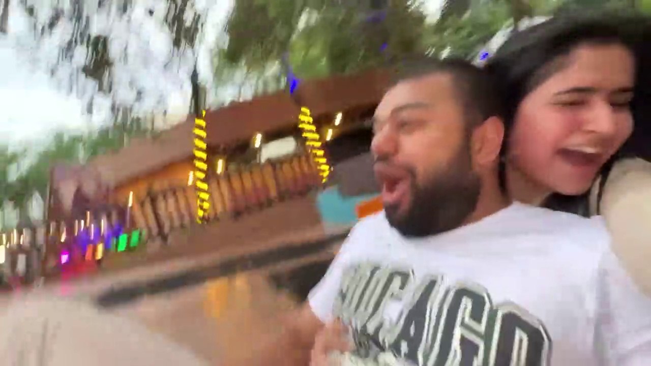 Water Park Ki Scary Rides Lay Li  Took a Scary Ride at the Water Park | DUCKY BHAI