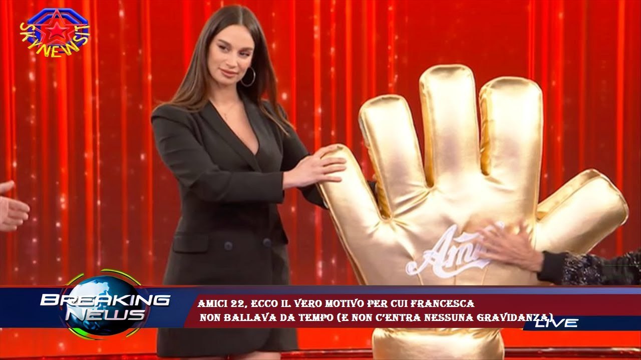 Amici 22, ecco il vero motivo per cui Francesca  non ballava da tempo (e non c’entra nessuna gravida
