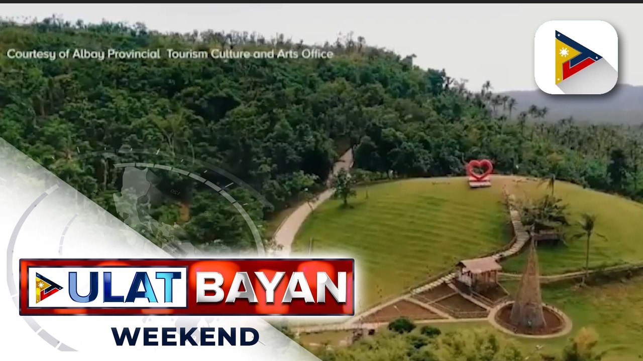 Burol sa Ligao, Albay na tinawag na 'Kawa-Kawa' dahil sa mala-kalderong hugis, dinayo ng mga turista