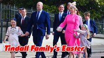 Zara Tindall takes her kids to George Chapel for Easter