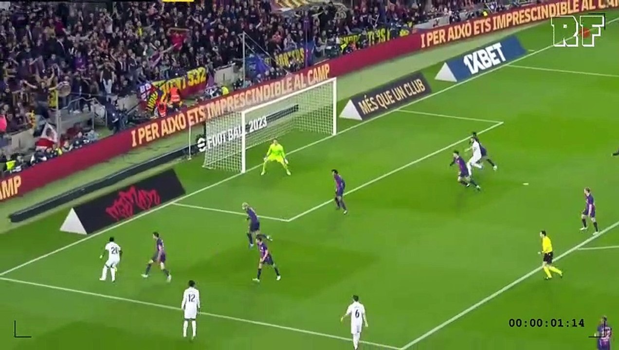 Vinicius is making a difference vs Barcelona
