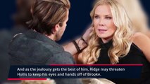 The Bold and The Beautiful Spoilers_ Ridge Threatens Hollis- Warns Him to Stay A