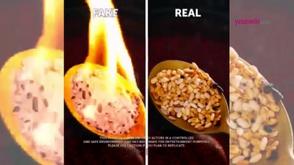 Gözlerinize inanamayacaksınız! Sosyal medyada paylaşılan "Gerçeklik kontrolü" videosu...