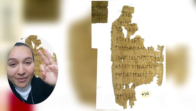 Oración más antigua a la Virgen María - Hna. María Angélica