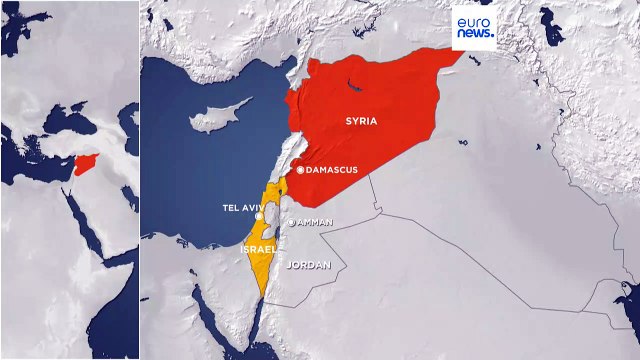 Israel ataca Siria con artillería y por aire tras el lanzamiento de 6 cohetes