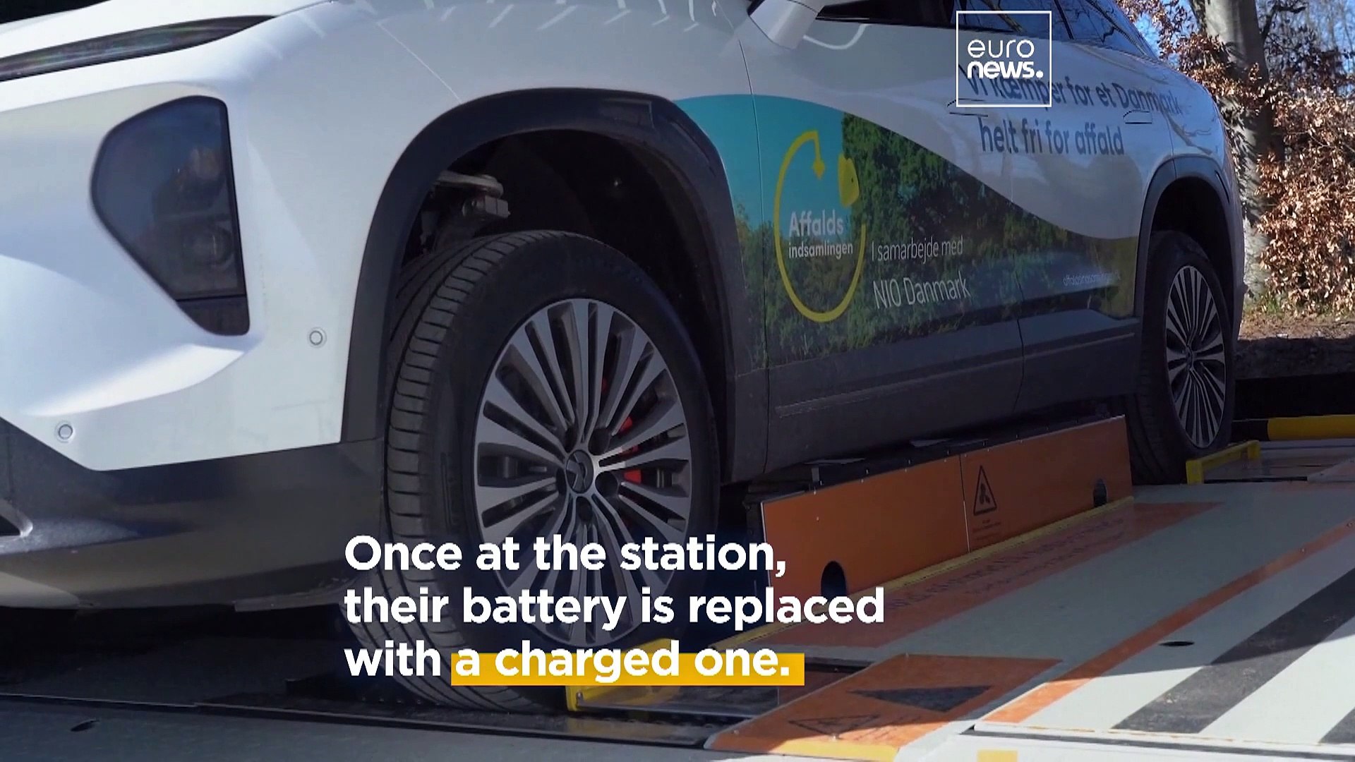 Tired of waiting to charge your EV? First 'battery swap stations' open in  Europe - video Dailymotion