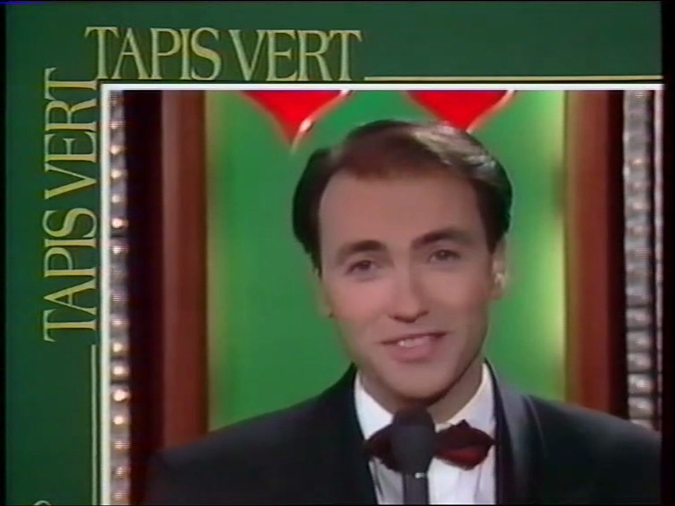 TF1 - 25 Novembre 1990 - "Tapis Vert" (bug en plein tirage), jingle pub