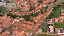 Lula e Brandão sobrevoam áreas atingidas pelas fortes chuvas no Maranhão