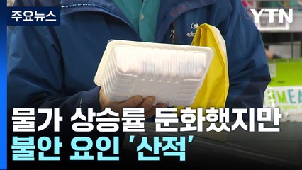 물가 상승률 둔화했지만...불안 요인 산적 / YTN