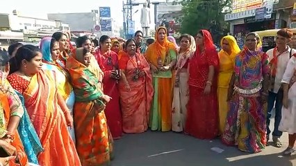 video...पाली में महिलाओं ने किया ऐसा