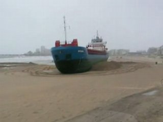 cargo échoué sables d'olonne artemis