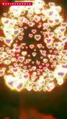 Heart Shaped Fireworks | #youtubeshorts #hearttouching @enjoyshorts
