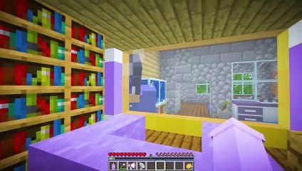 My TINY Home Inside EIN'S GOLD in Minecraft!