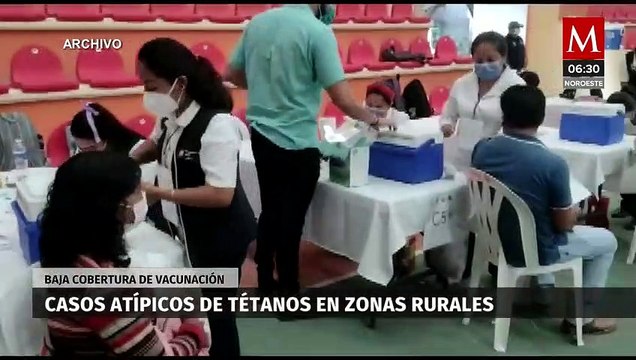 Experto alerta de casos atípicos de tétanos en zonas rurales tras baja cobertura de vacunación