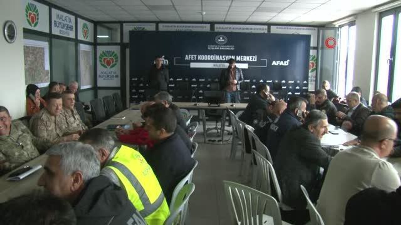 Bakan Soylu, Malatya'da değerlendirme toplantısına katıldı