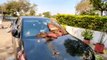Car damaged by stone pelting, juniors beaten up
