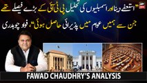 Fawad Chaudhry says 'resignation and dissolution of assemblies were major decisions of PTI'