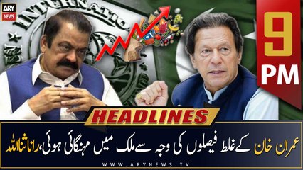 ARY News Prime Time Headlines | 9 PM | 9th April 2023