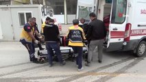 Cipin çarptığı yaya yaralandı