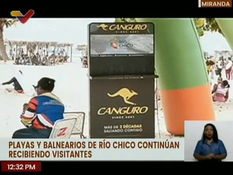 Temporadistas continúan disfrutando de las actividades recreativas en Río Chico en el estado Miranda