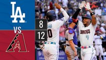 Resumen Dodgers de Los Angeles vs Diamondbacks de Arizona | MLB 08-04-2023