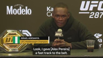 'I don't keep score, I settle them' - Adesanya not interested in Pereira trilogy