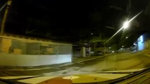 Vídeo flagra momento em que um carro atinge viatura da Polícia Militar do DF