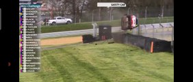 BARC 2023 Brands Hatch Race 3 Mini Challenge Taylor Big Crash Flip