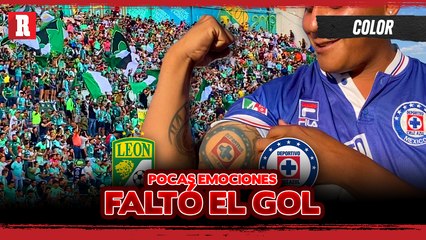 León vs Cruz Azul: ¡Empate Sin goles en un duelo lleno de tensión ⚽