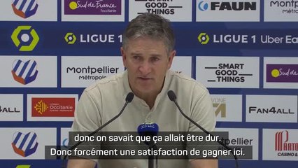 30e j. - Montanier heureux d’avoir remporté un derby avec un 11 remanié