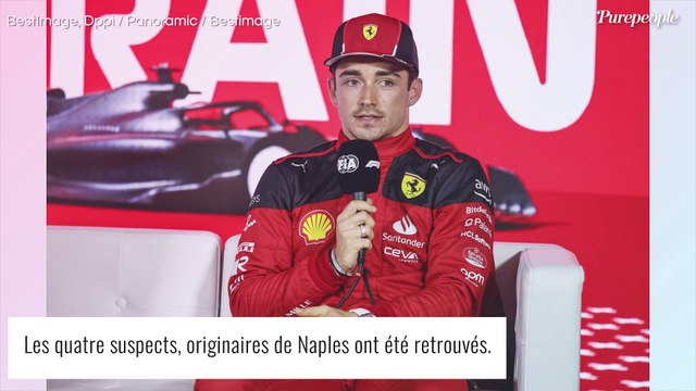 Charles Leclerc : Images impressionnantes de sa course-poursuite avec les voleurs de sa montre de luxe