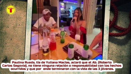 FAMILIAR DE LAS CHICAS ASESINADAS ACLARÓ QUE EL AB CARLOS SEGOVIA NO ES RESPONSABLE DE NADA