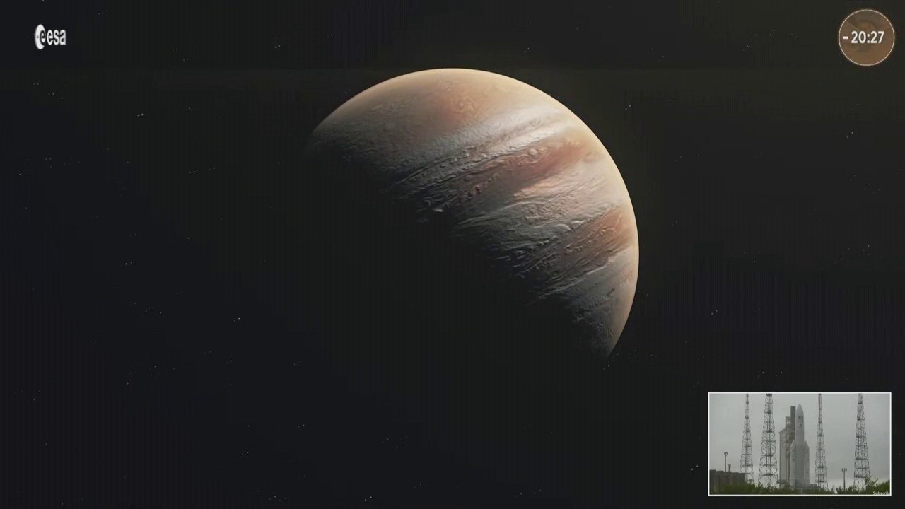 Mission Juice: suivez en direct le lancement de la sonde vers les lunes de Jupiter