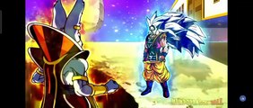 Goku fusion with grand zeno and fight with beerus