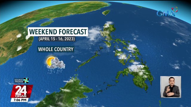 Posibleng gumanda na ang lagay ng panahon ngayong weekend; ngayong gabi o bukas ng umaga inaasahang mawawala ang LPA PAGASA | 24 Oras