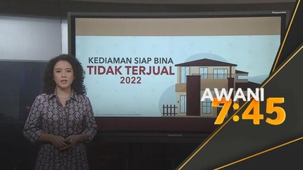 Kediaman siap bina tidak terjual 2022