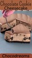 Chocolate Cookie Cheesecake | Taste Of Home | Easy,Homemade and delicious Cake Recipes | Chocodreams