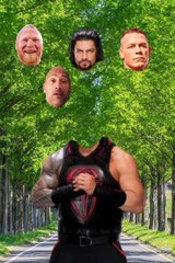 Wwe roman rings and under tayker funny wroong head matching pazals