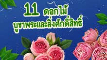 11 ดอกไม้บูชาพระและสิ่งศักดิ์สิทธิ์ ใช้ไหว้ขอพรเสริมสิริมงคล